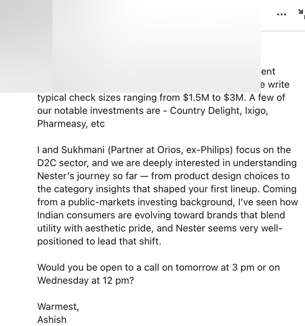 Investor DM
